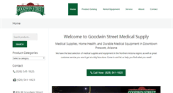 Desktop Screenshot of goodwinmedical.com